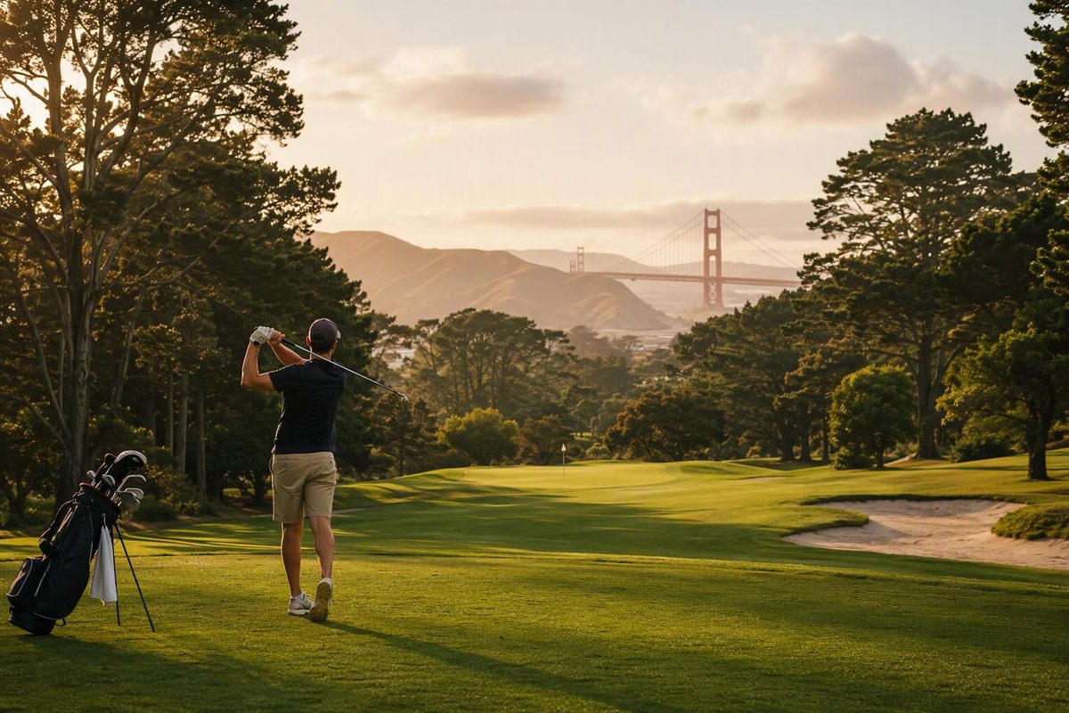 Golden Gate Park Golf Course is a walk-only nine-hole par-3 with a 90-minute pace target and two booking windows.